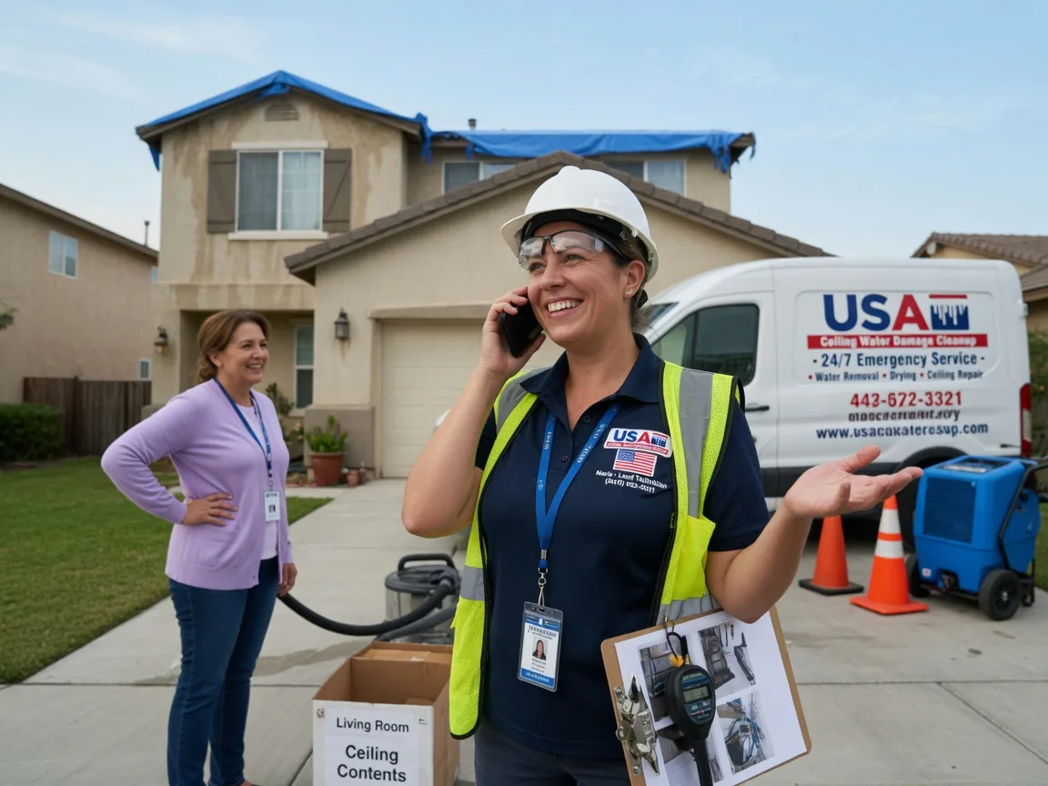 Ceiling Water Damage Restoration Union Pier, MI FAQs